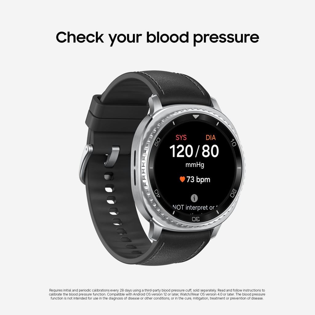 Samsung Galaxy Watch 8 Classic (2025), Black, 46mm, Bluetooth Smartwatch