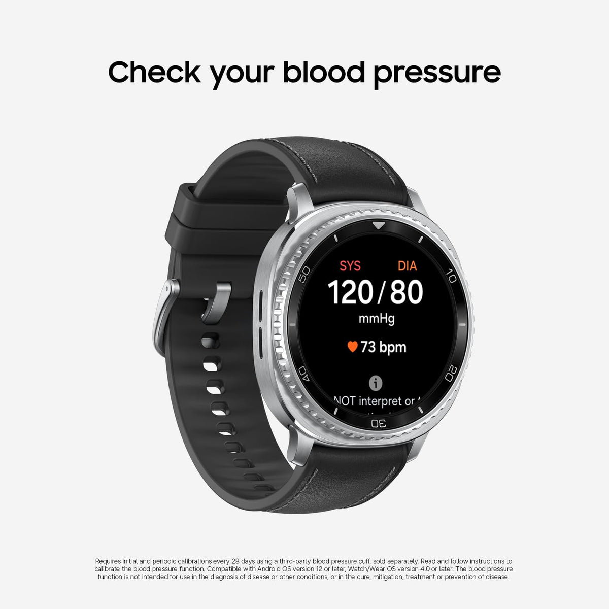 Samsung Galaxy Watch 8 Classic (2025), Black, 46mm, Bluetooth Smartwatch