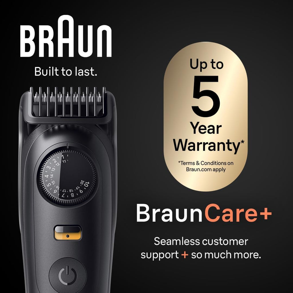 Braun All-in-One Series 7 Men's Electric Beard Trimmer, Hair Clipper, Shaver & Razor for Face, Hair & Body, All-in-One AIO 7535 with Gillette ProGlide Razor, Cordless