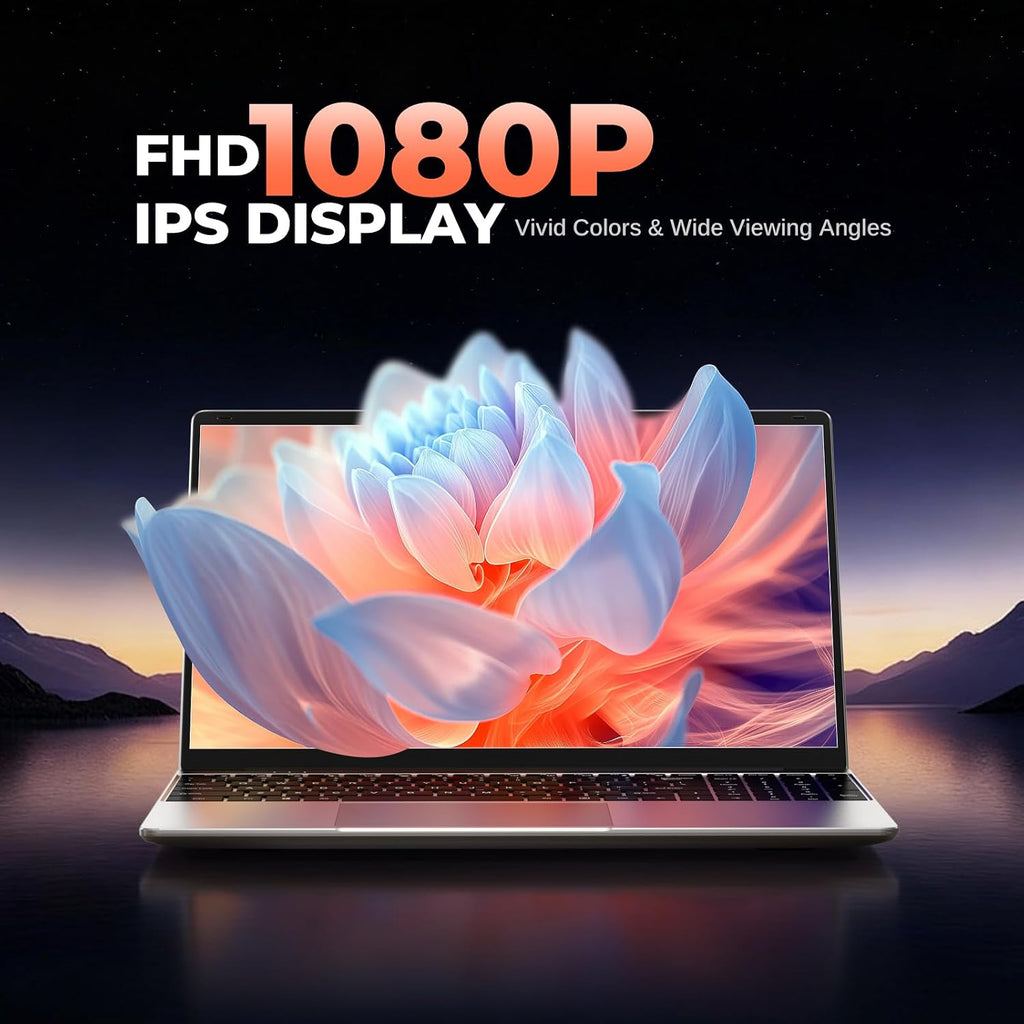 2026 Window 11 Pro Traditional Laptop Computer, 16GB RAM 256GB SSD for Business Student School College, 15.6" FHD IPS Display, Lightweight Portable, 4H Battery, 3.5 lbs