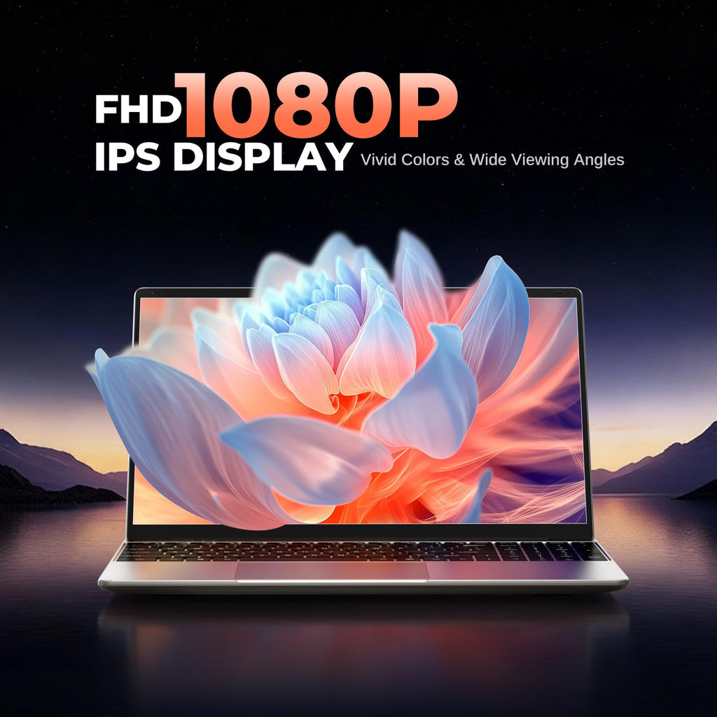 2026 Window 11 Pro Traditional Laptop Computer, 16GB RAM 256GB SSD for Business Student School College, 15.6" FHD IPS Display, Lightweight Portable, 4H Battery, 3.5 lbs
