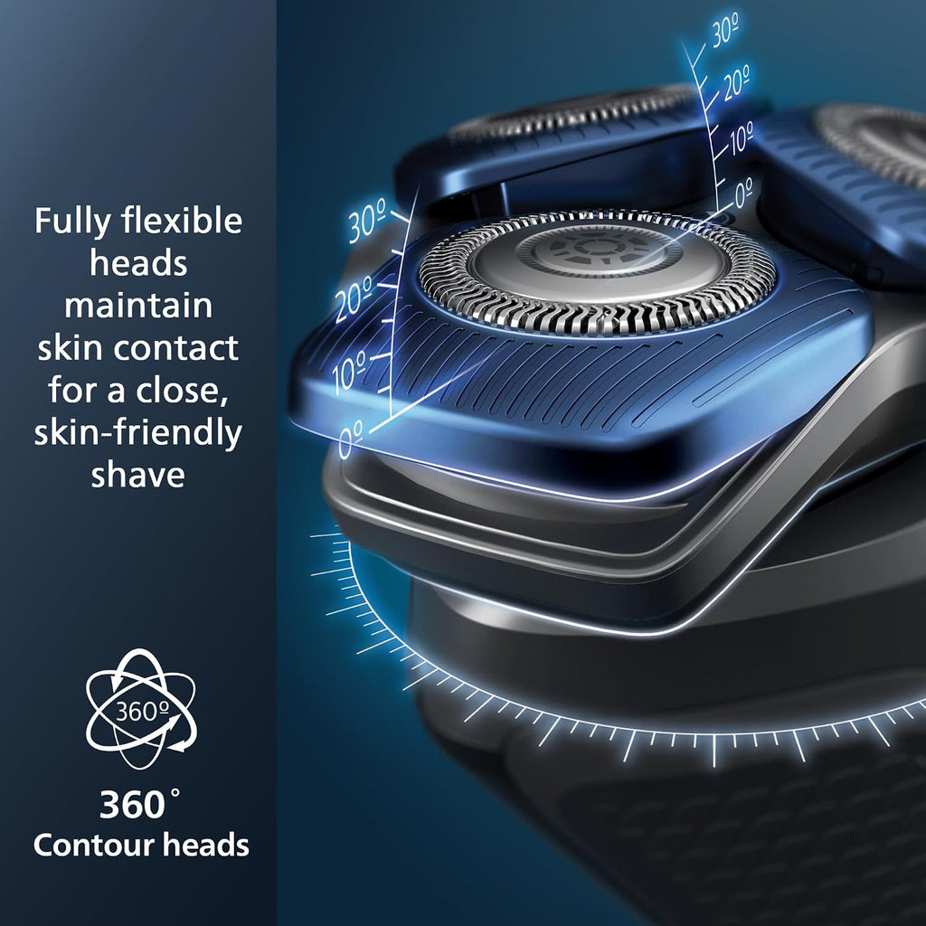 Philips Norelco 7800 Electric Shaver, Black