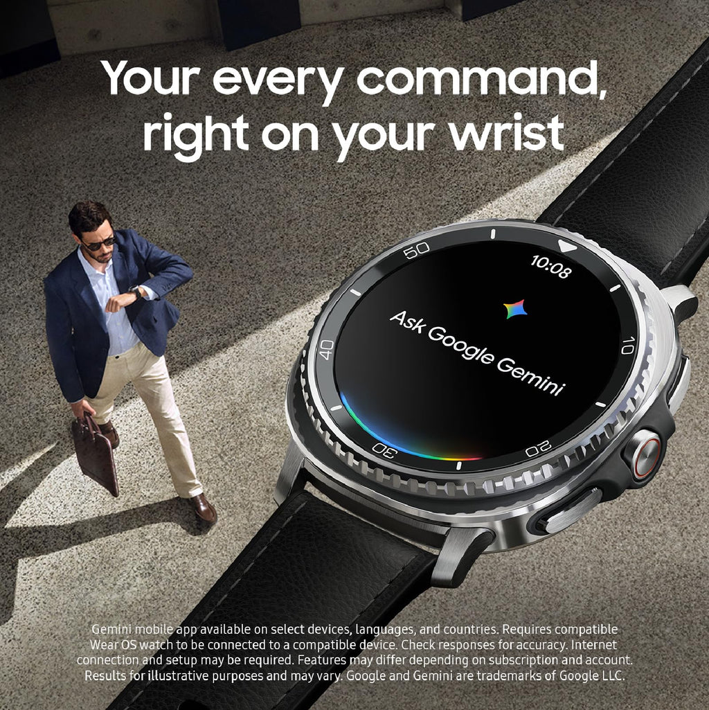 Samsung Galaxy Watch 8 Classic (2025), Black, 46mm, Bluetooth Smartwatch