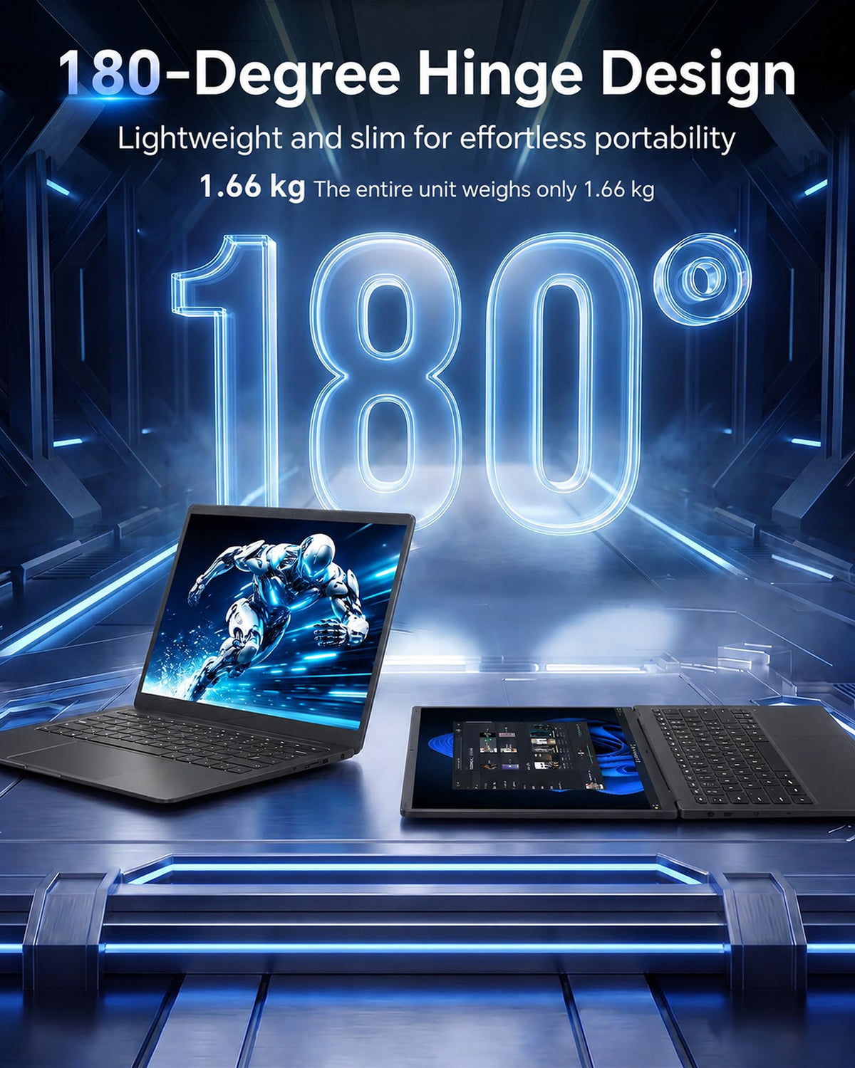 15.6'' AI Laptop with Office 365 12GB RAM 256GB SSD Win 11 Laptops
